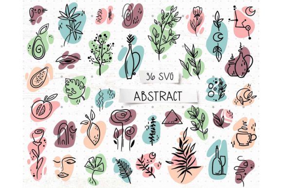 Download Abstract Boho Simple Shapes SVG Bundle - Simple shapes Collection